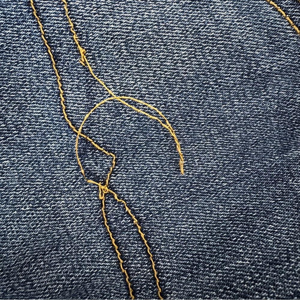 Lucky Brand Men’s Straight Leg Jeans 38x32 Dark Wash | Classic Denim - Picture 11 of 12